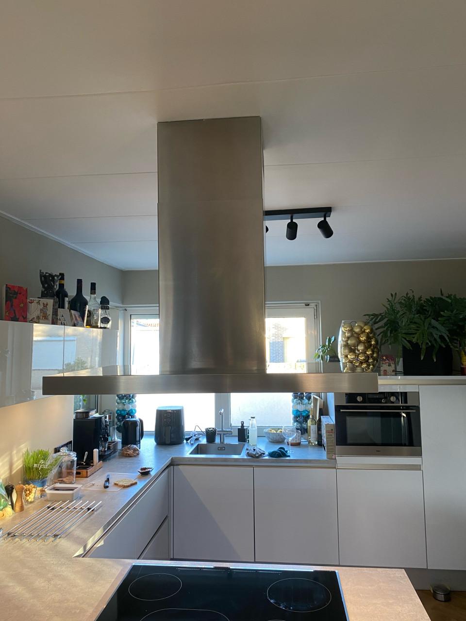 Pelgrim eiland afzuigkap rvs