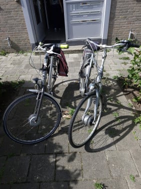 2× Elektrische fiets merk Gazelle
