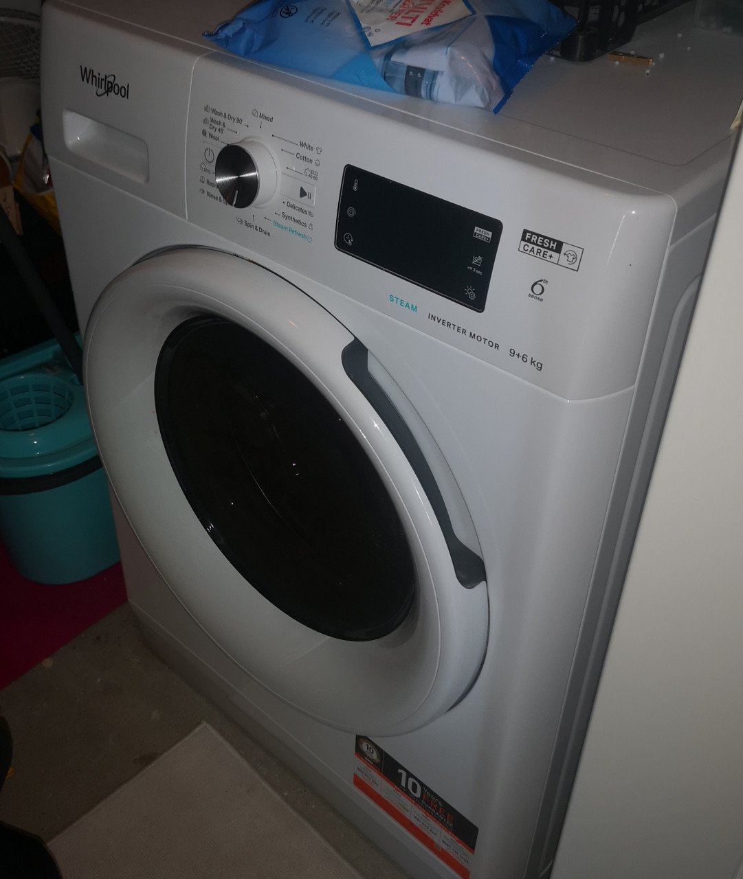 Wasmachine/droger in 1