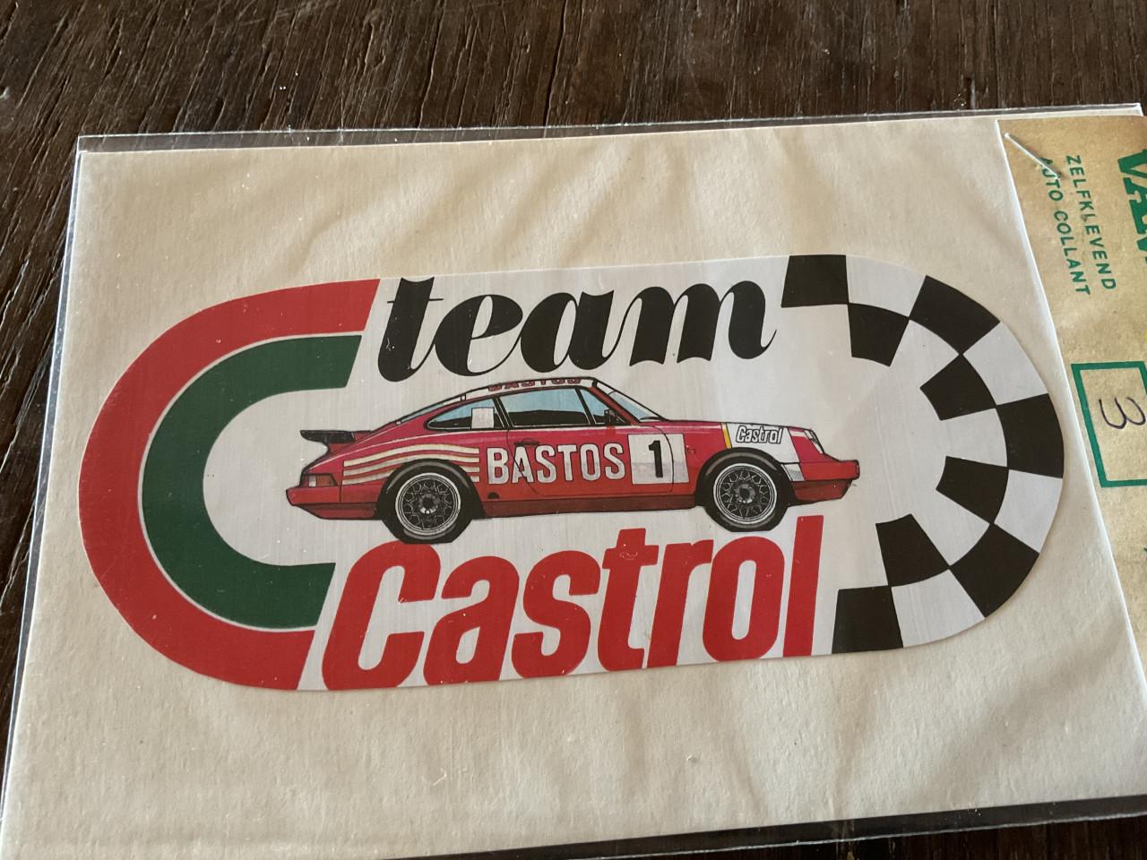 Vintage race stickers Porsche