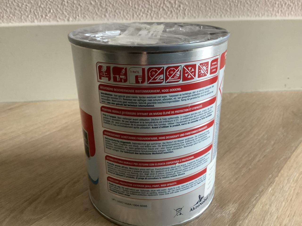 Sikkens Alphatex IQ Mat ral 7022 1 liter