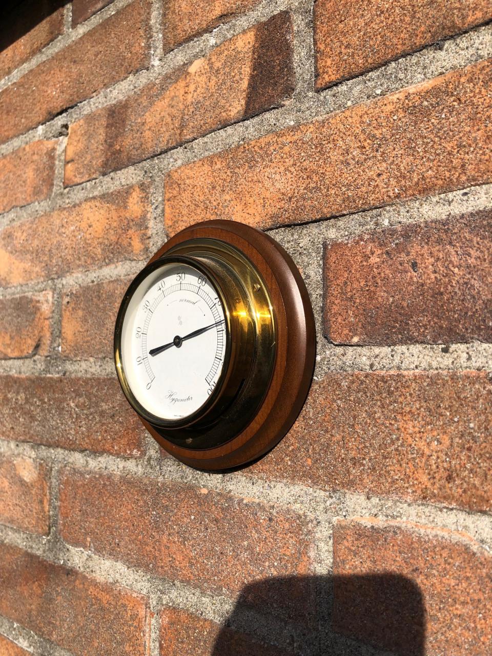 Vintage Hygrometer made in Germany.