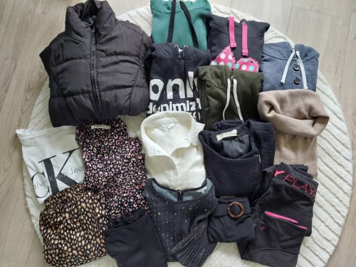 Kledingpakket xs/s (18 stuks)