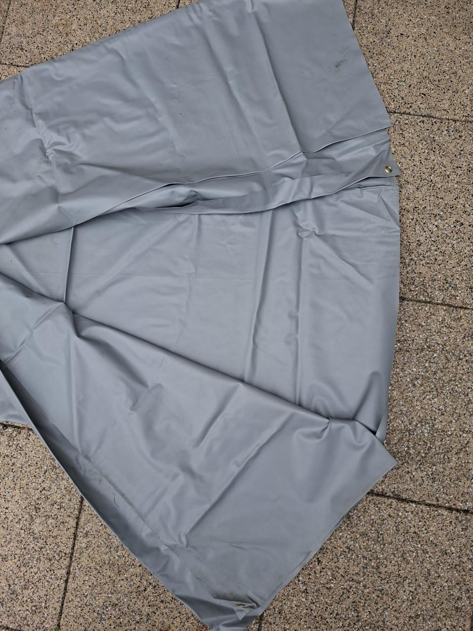 Zeil camping 3x4m grijs