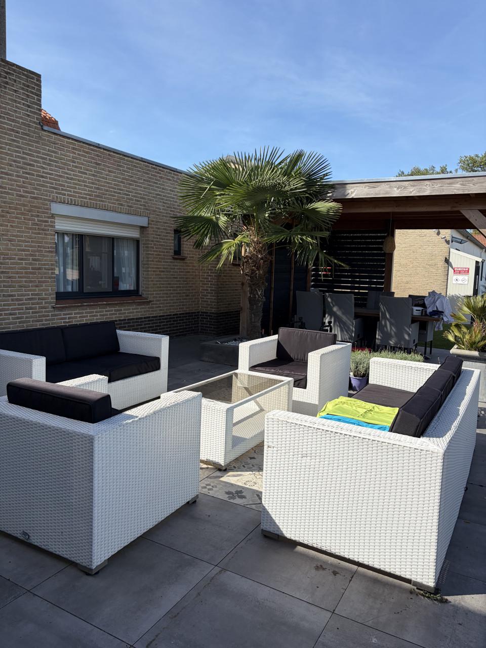 Loungeset met kussens
