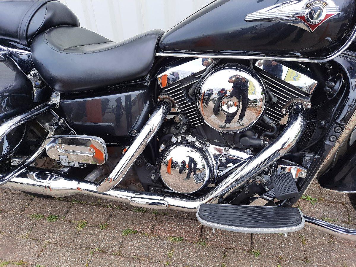 Kawasaki Vulcan 1500 Classic Tourer, hele dikke Cruiser!