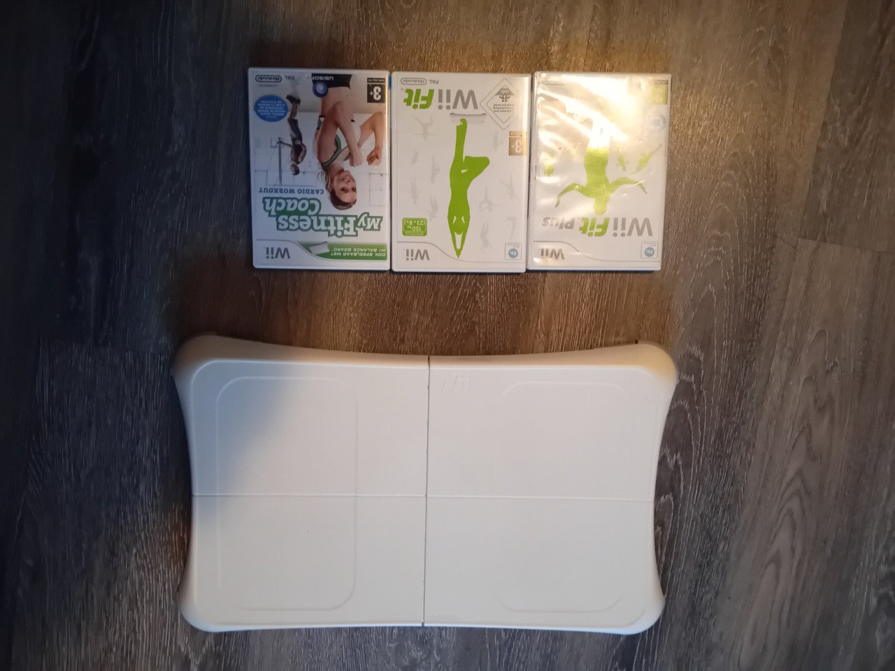 Wii board en 3 spelletjes