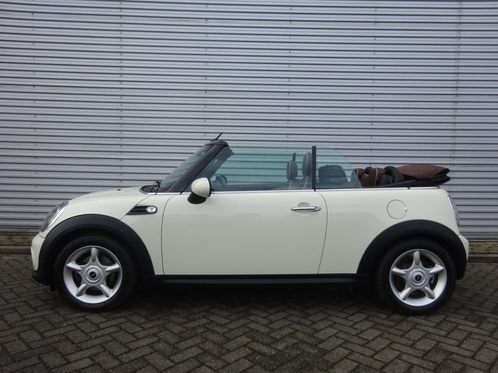 Mini Cooper Cabrio mini 1.6 pepper airco / stoelverw. / elektr. ramen / cru
