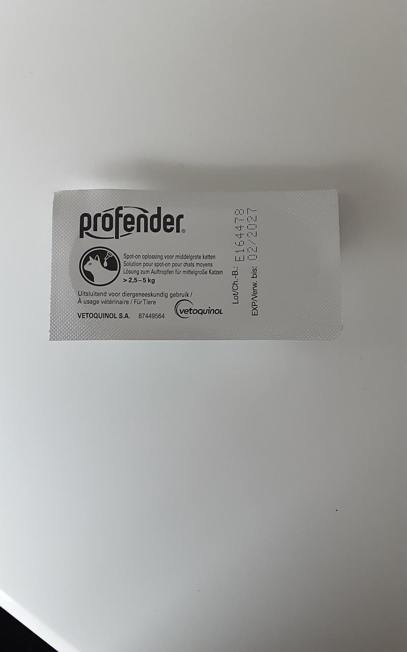 Profender, ontwormingsmiddel voor uw kat