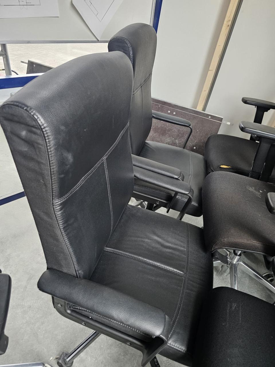 Gebruikte bureaustoelen (gratis af te halen)