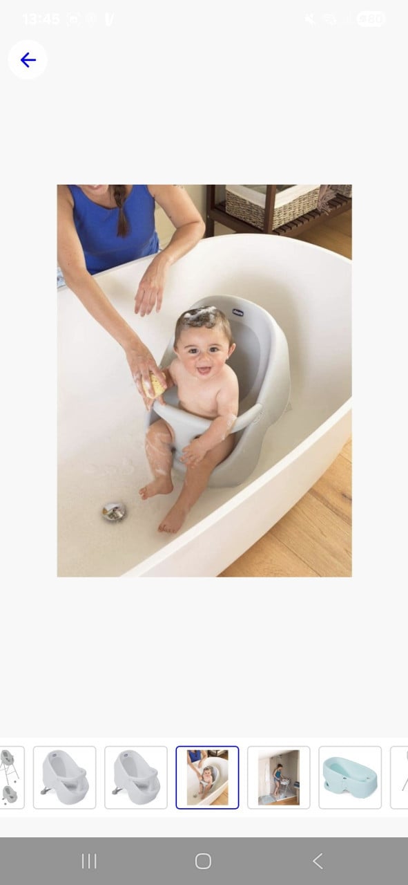 Chicco bubble nest douche stoel