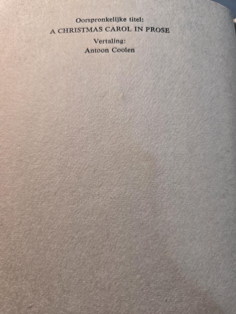 Boek Een verhaal van Kerstmis Auteur Dickens, Charles  (1964?)