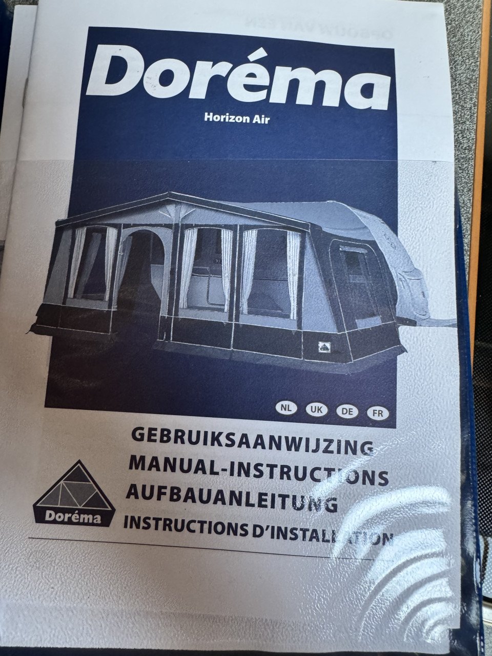 Adria Adiva 502 UP / Dorema Air voortent / Kampa Air luifel ( 2003)