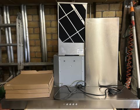 Afzuigkap met domaplasma katalysator