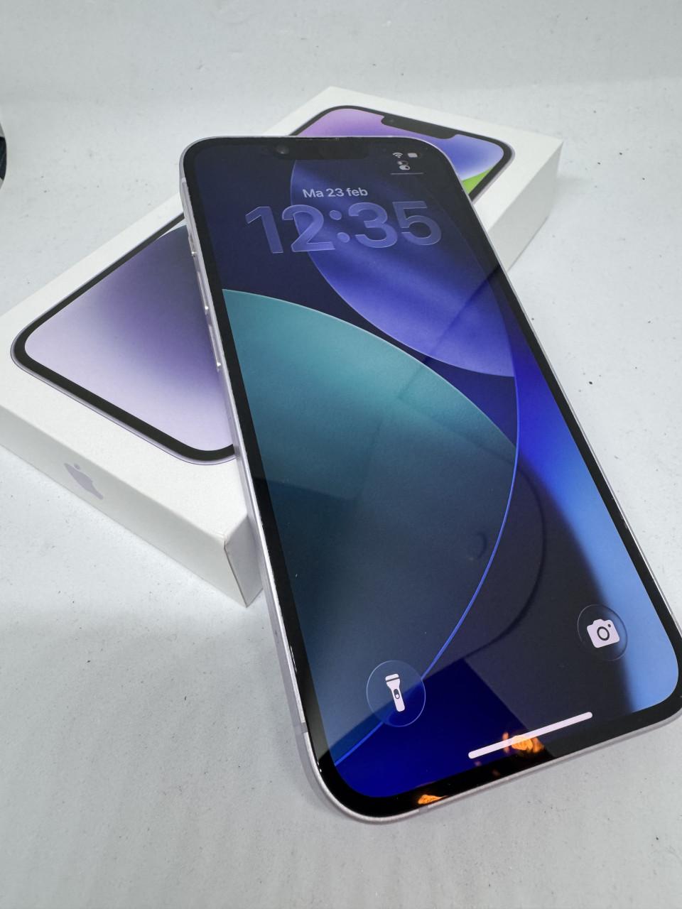 IPhone 14 paars 128GB