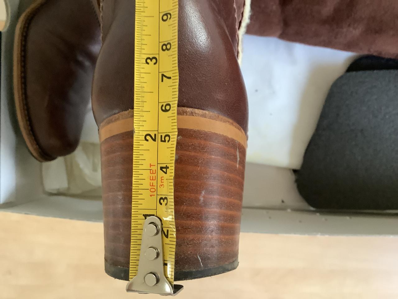 Gabor Laarzen Jak leer - bont gevoerd - kleur Mokka - boven wijdte 32/38 cm