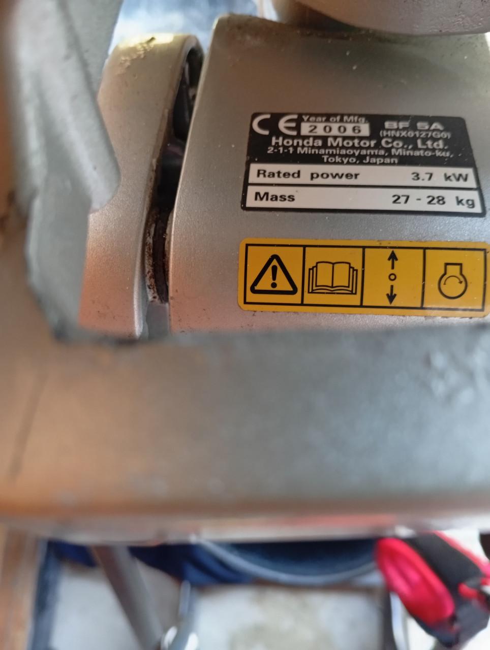 Buitenboordmotor 5pk honda