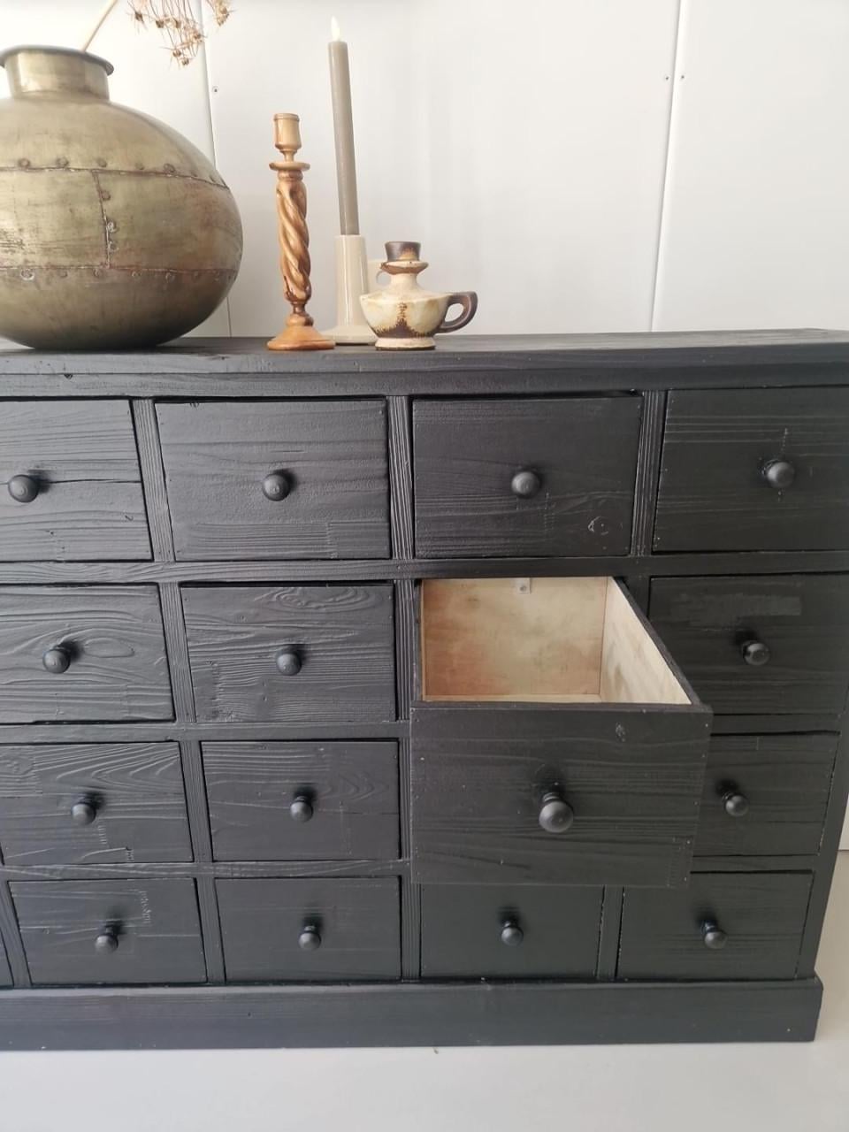 Ladenkast hout