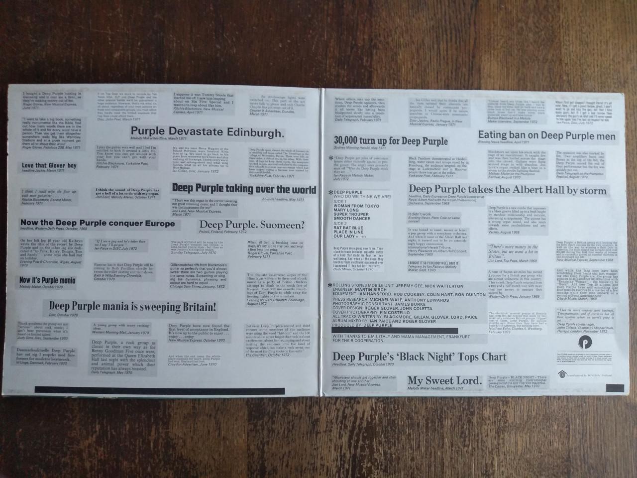 Te Koop LP Deep  Purple –  Who De We Think We Are