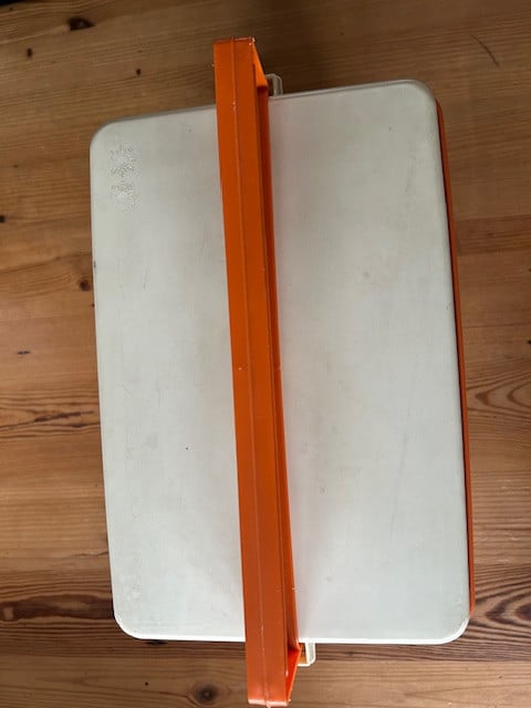 Retro vintage picknic set. Curver.
