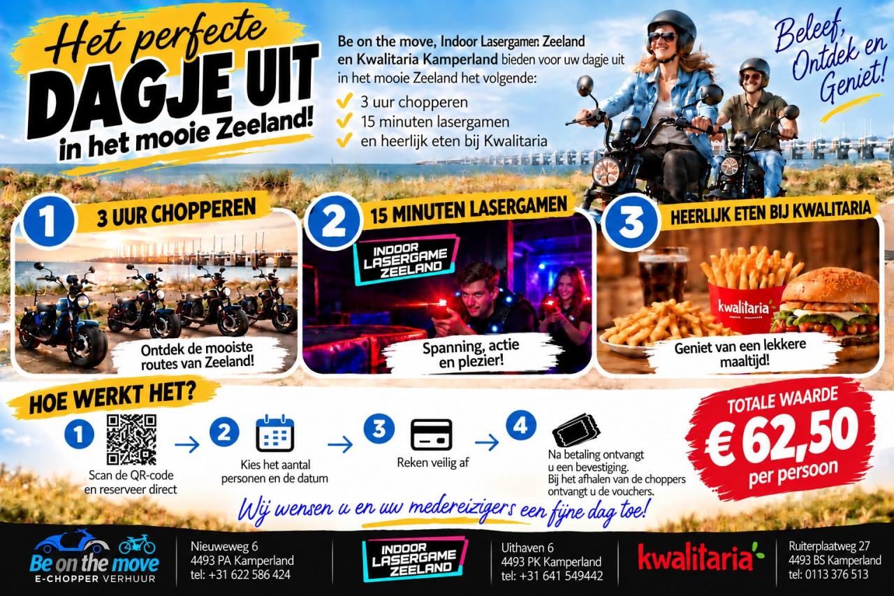 Beleef, verbind en geniet. Het leukste teamuitje van Zeeland!