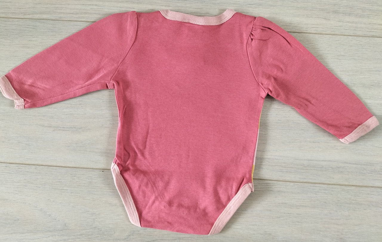 Disney romper Winnie the Pooh donkerroze maat 62/68