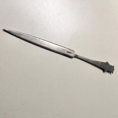 Antieke Zeeuwse zilveren briefopener