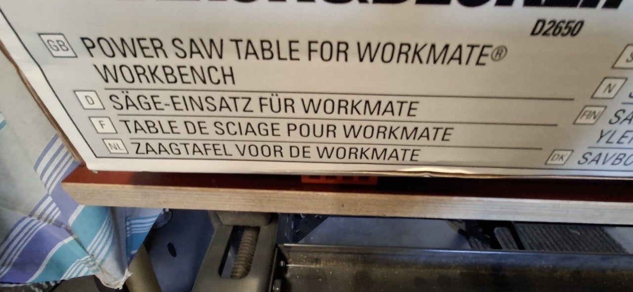 Black&Decker zaagtafel voor workmate