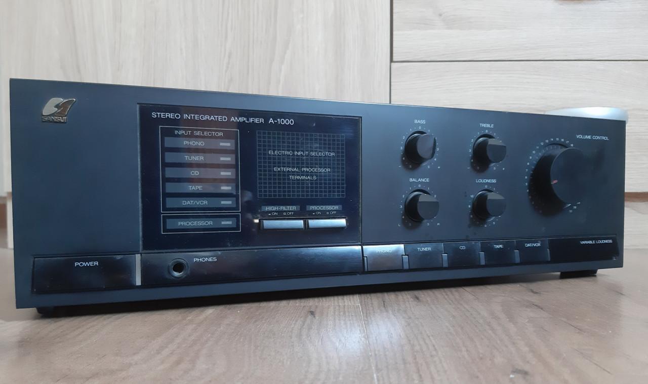 Sansui A1000 stereo receiver/Versterker