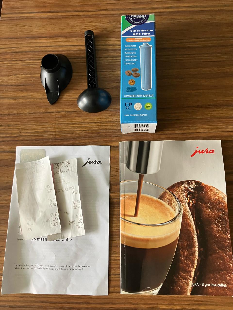 Jura ENA Micro 5 espressomachine - Zilver/Zwart