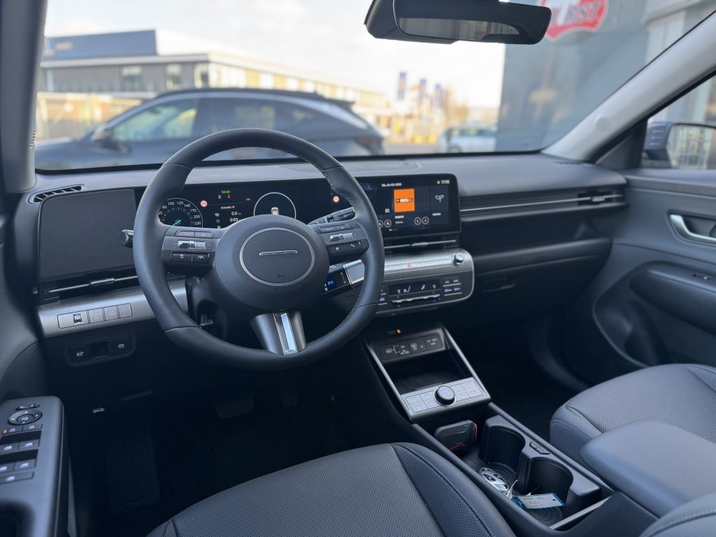 Hyundai Kona 1.6 gdi hev premium | direct leverbaar | navi | cruise control
