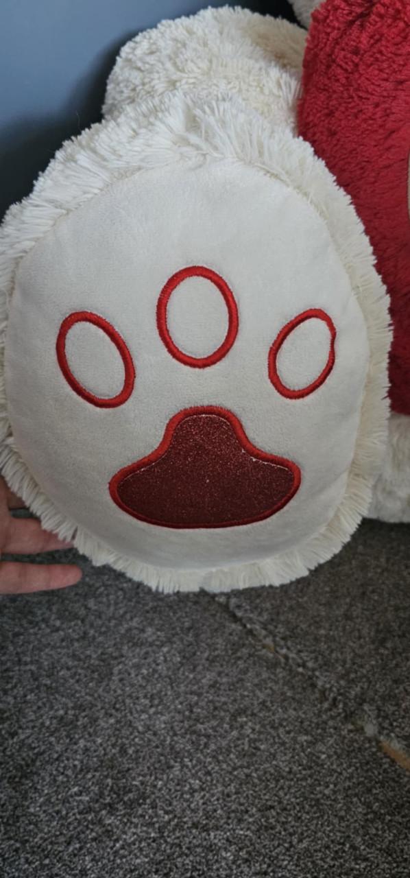 Knuffelbeer met hart xxl