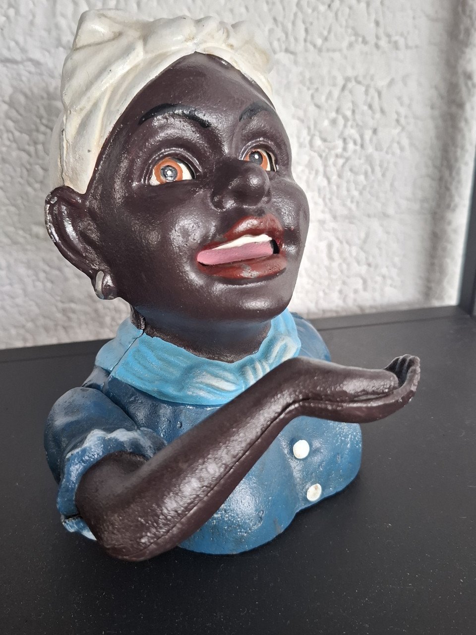 Gietijzeren spaarpot