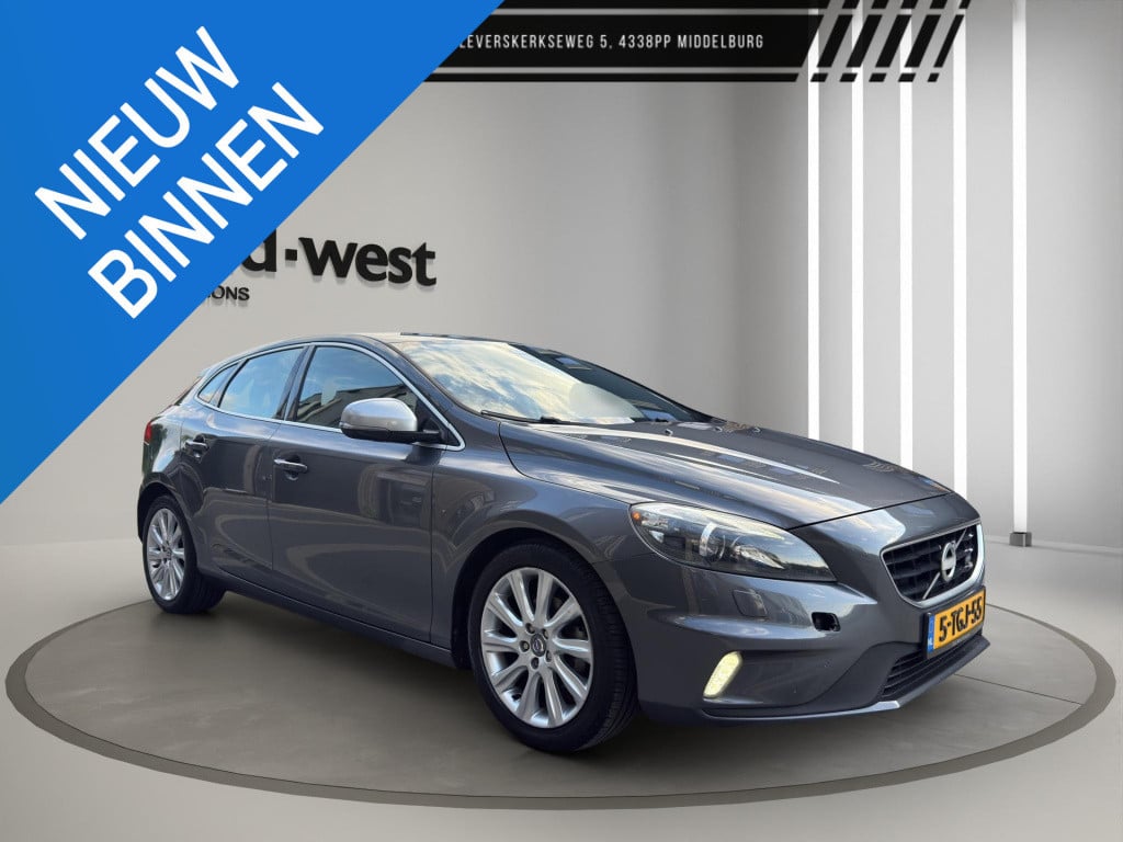 Volvo V40 1.6 d2 r-design leder led memory stoelverwarming