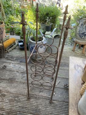 Smeedijzeren wijnrek