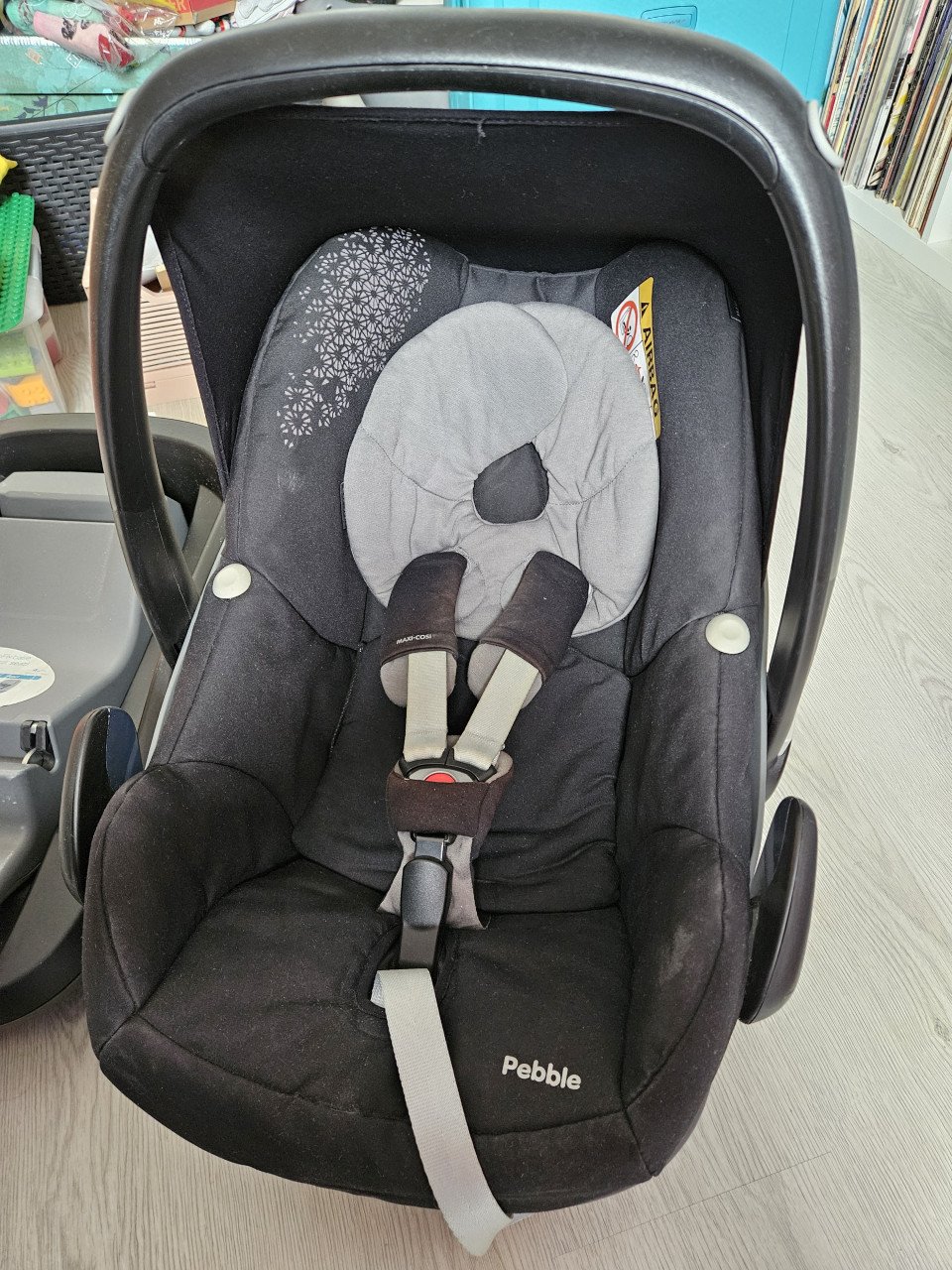 Maxicosi Pebble en family fix