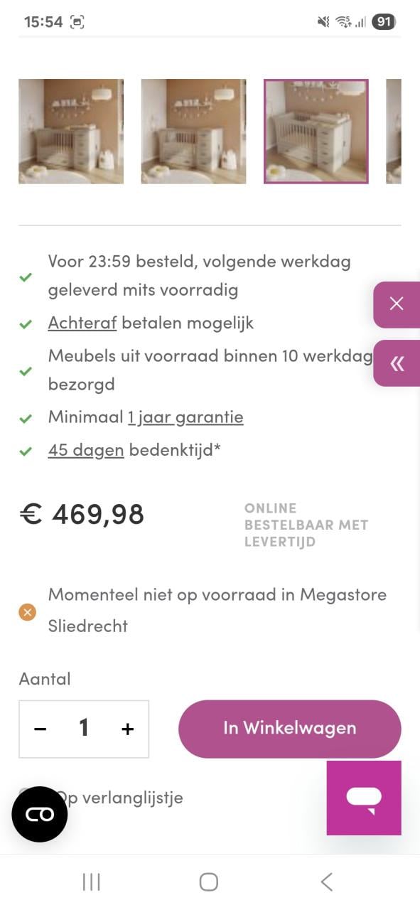 Combi ledikant