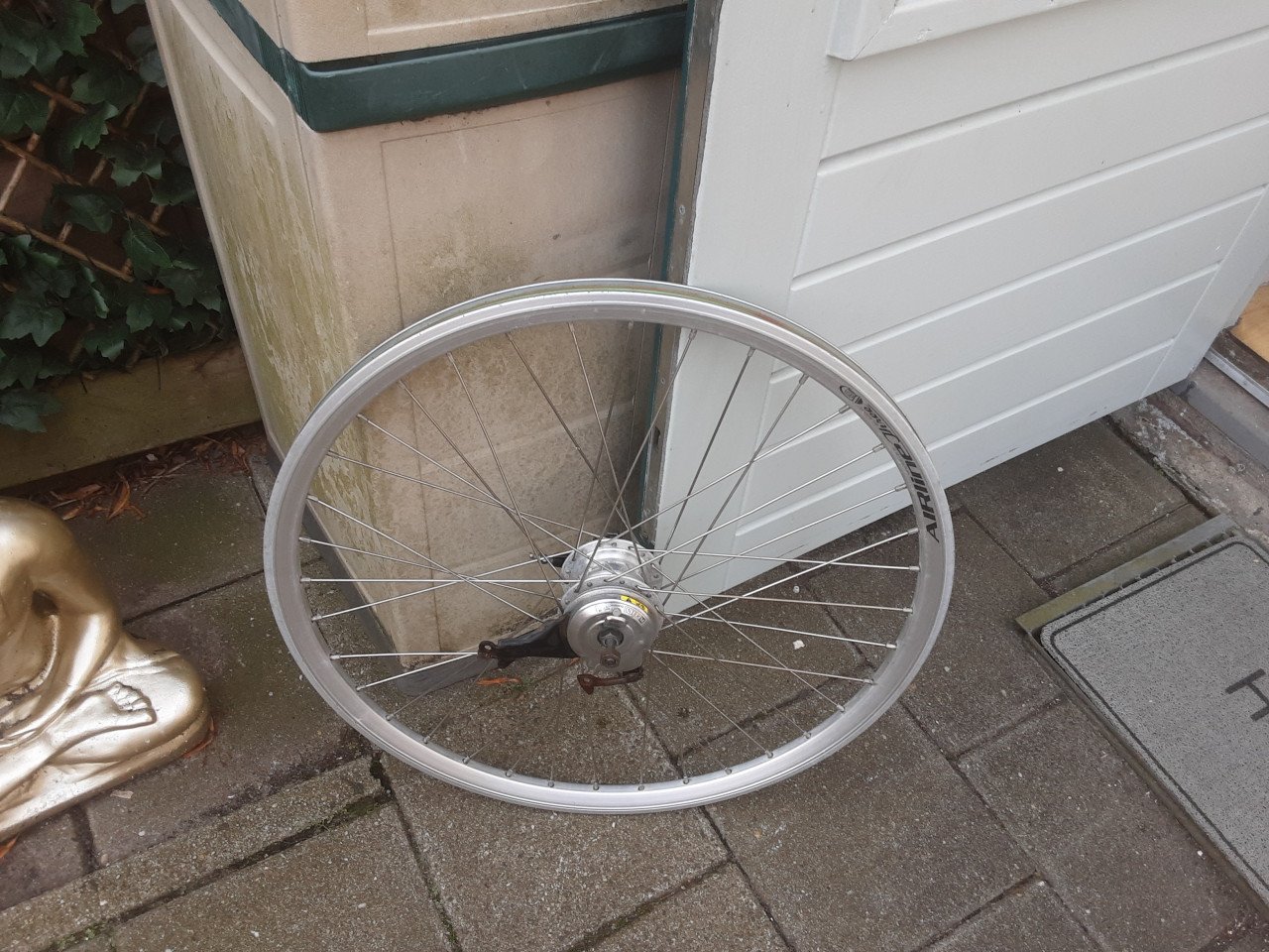 Gazelle 28 inch nexus achterwiel, 7 speed,rollerbrake rem