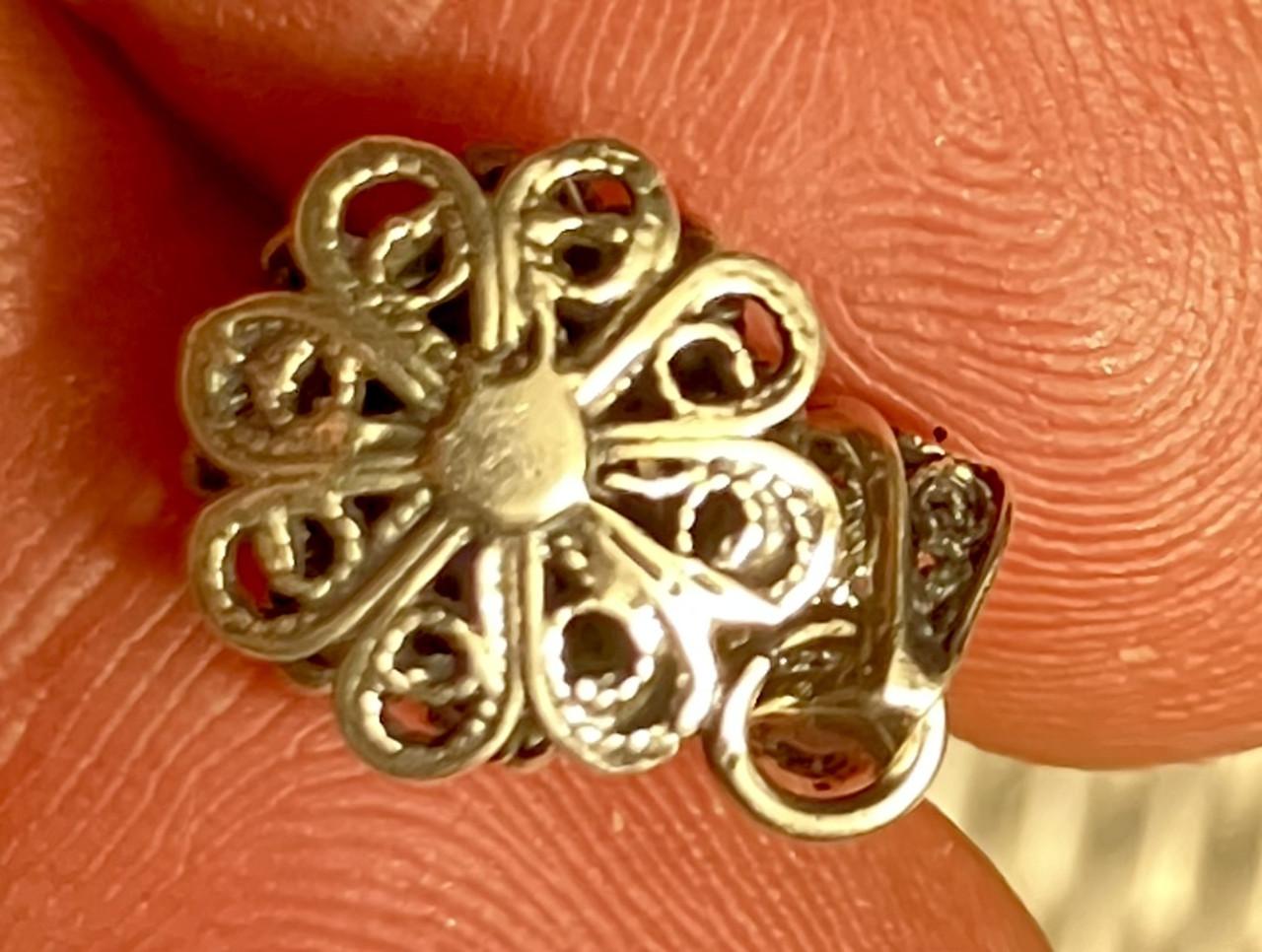 Zeeuwse knop sieraden, zilver, filigrain