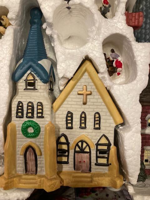 KERSTDORP en kerstdecoraties