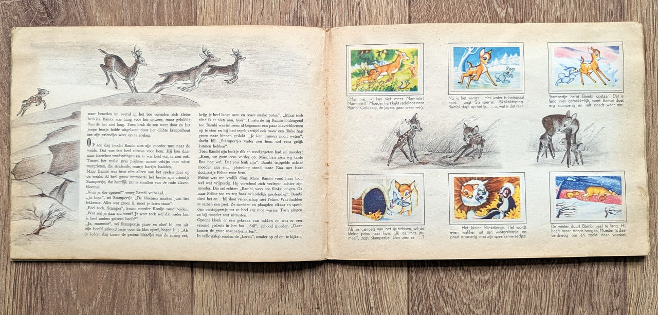 Vijf plaatjesalbums,  uitg. tijdschrift 'Margriet'