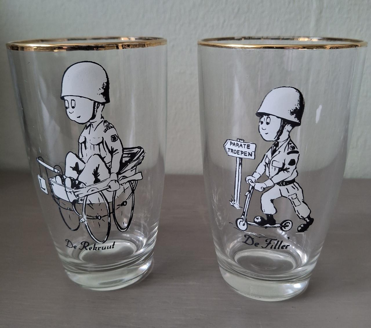 Defensieglazen, 6 stuks