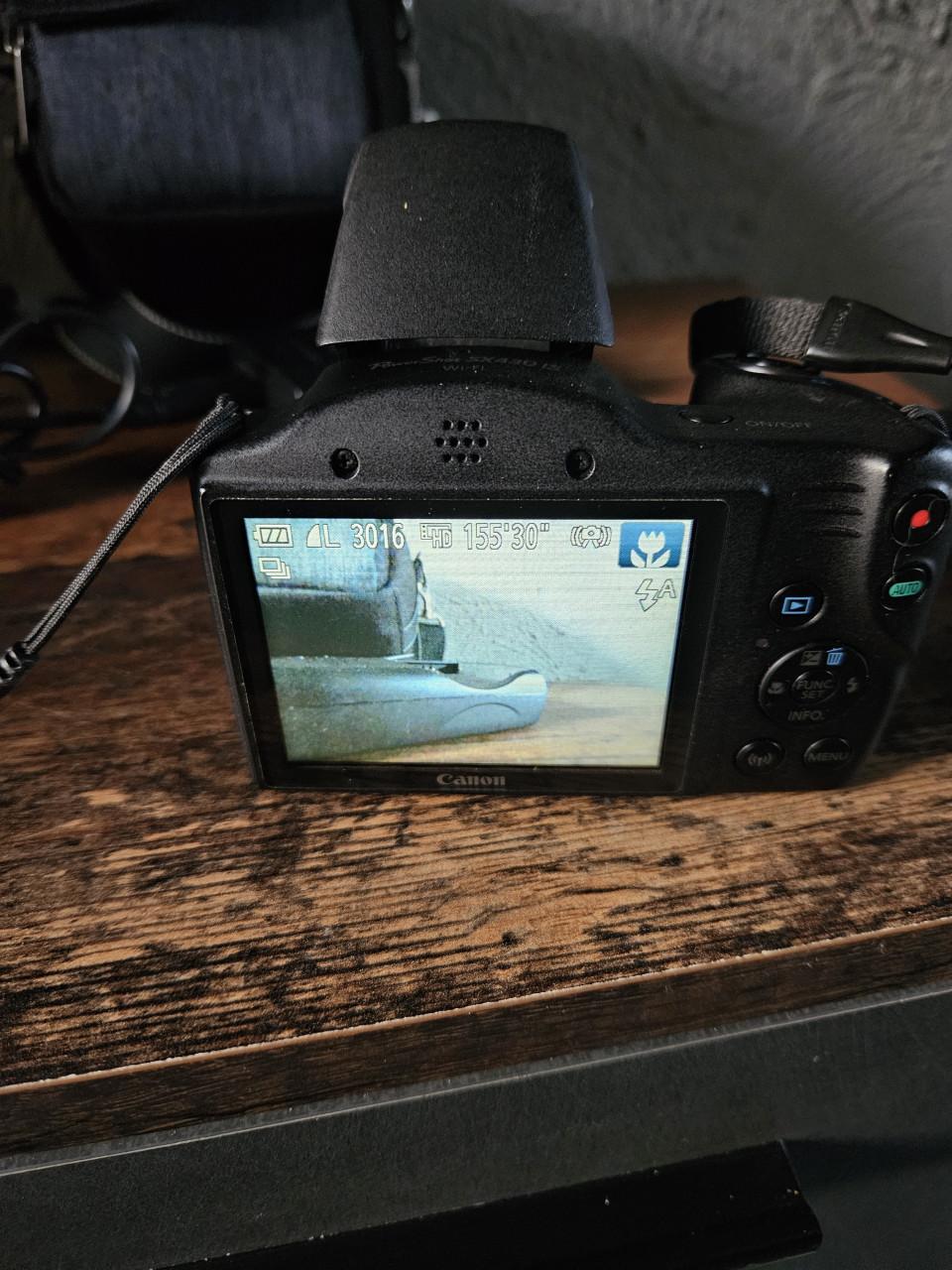 Zgan Canon PowerShot SX430 IS digitale camera met wifi