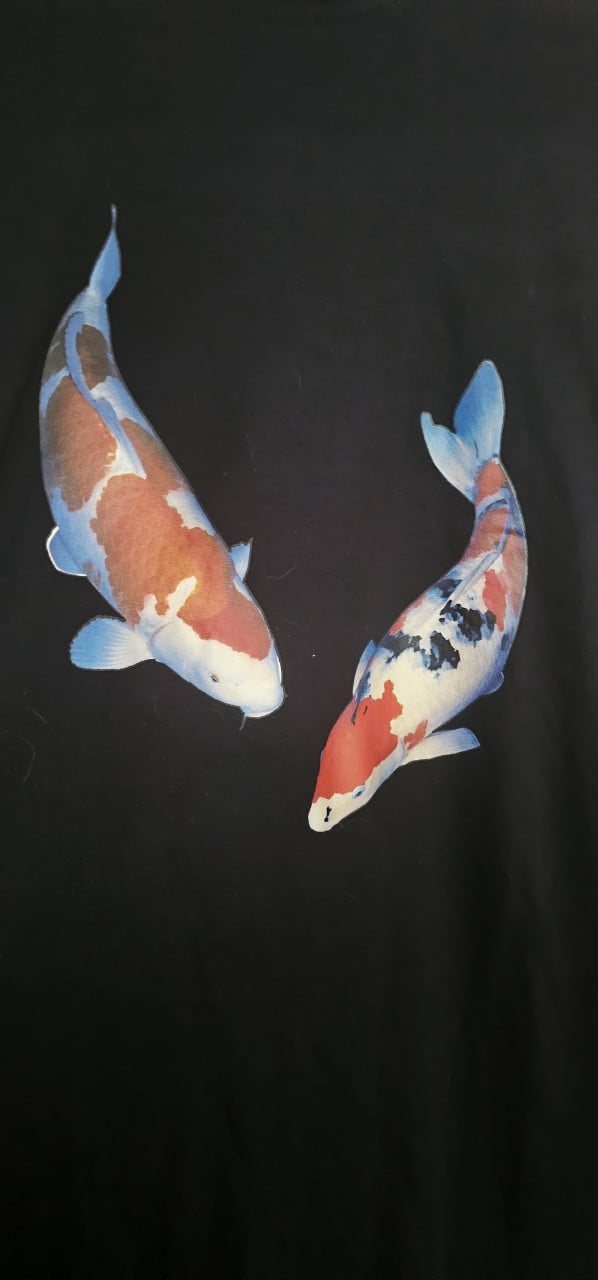 Tshirt voor koi fanaat