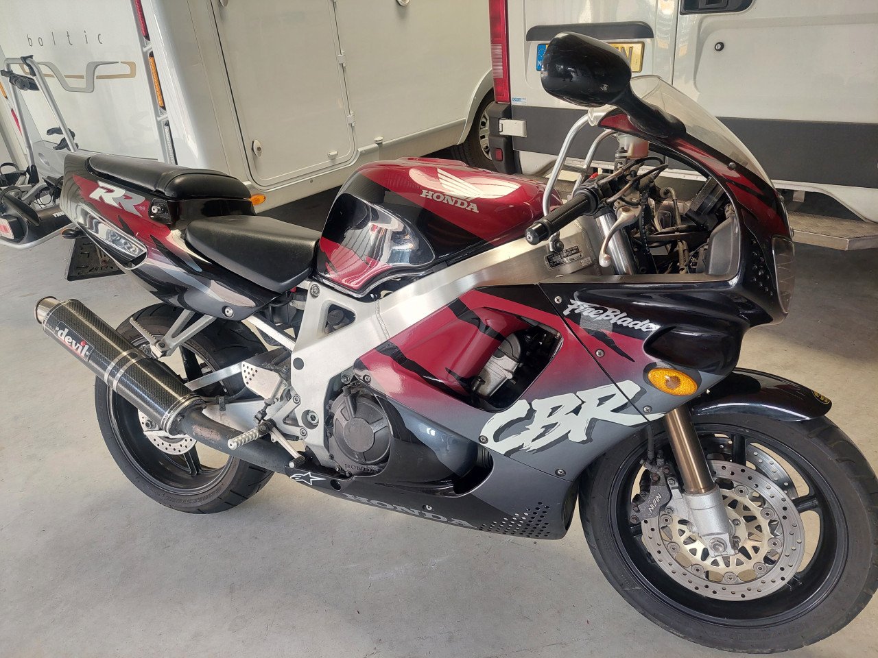 HONDA CBR 900 RR FIRE BLADE`95 INRUIL KOOPJE;; 2495. EURO