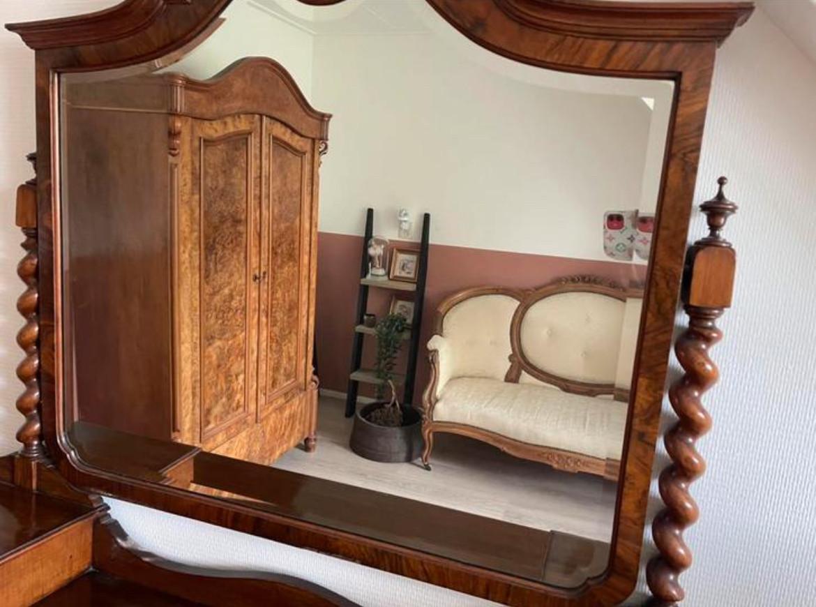 Prachtige vintage kaptafel