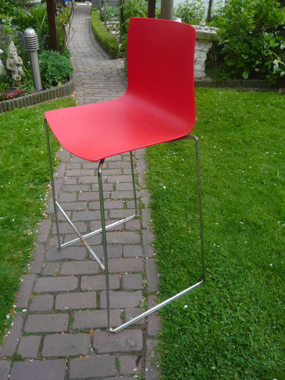 2 rode barkrukken