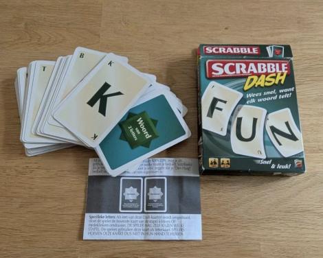 Scrabble Dash spel van Mattel