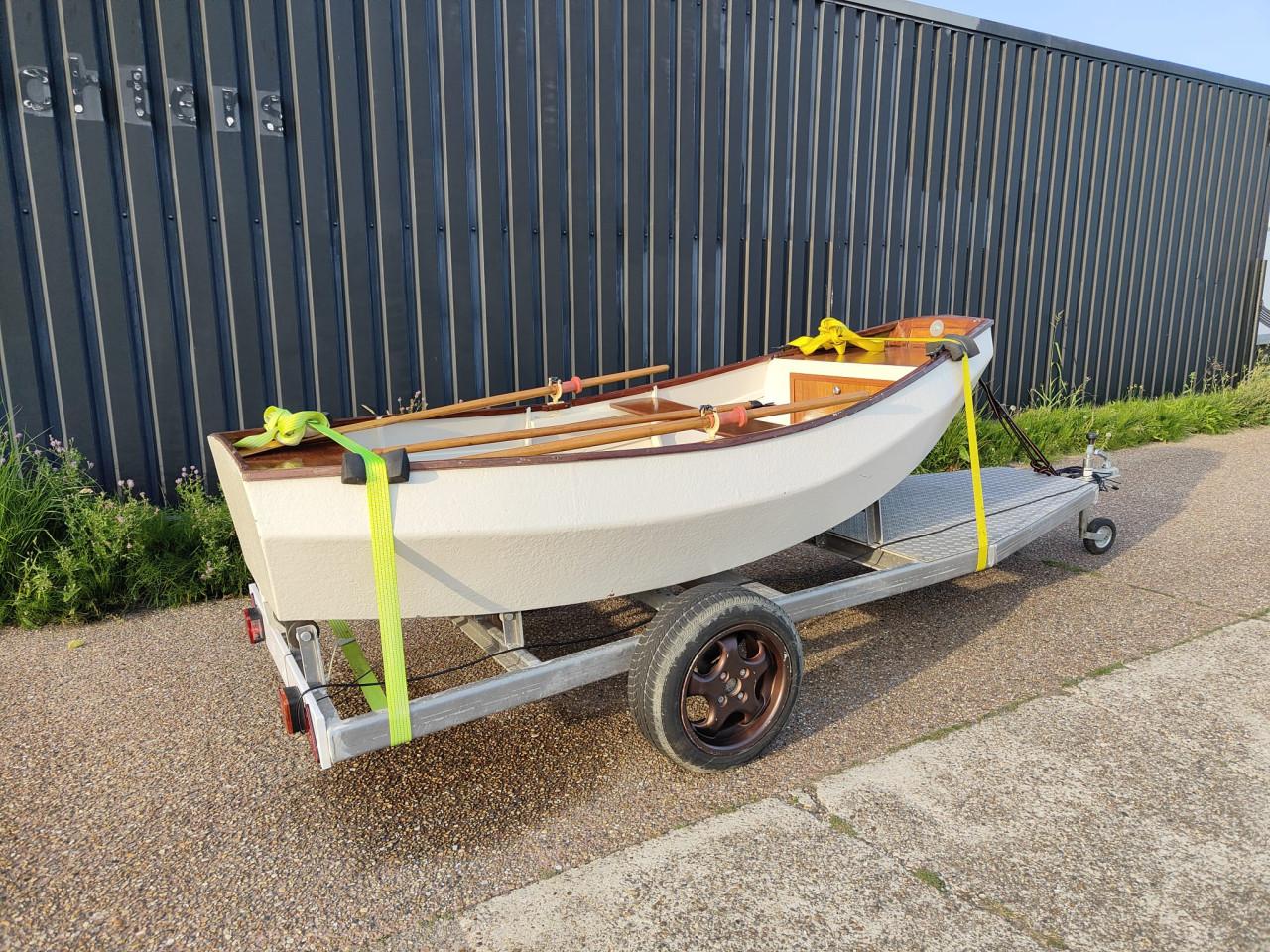 Mooie sloep/ roeiboot