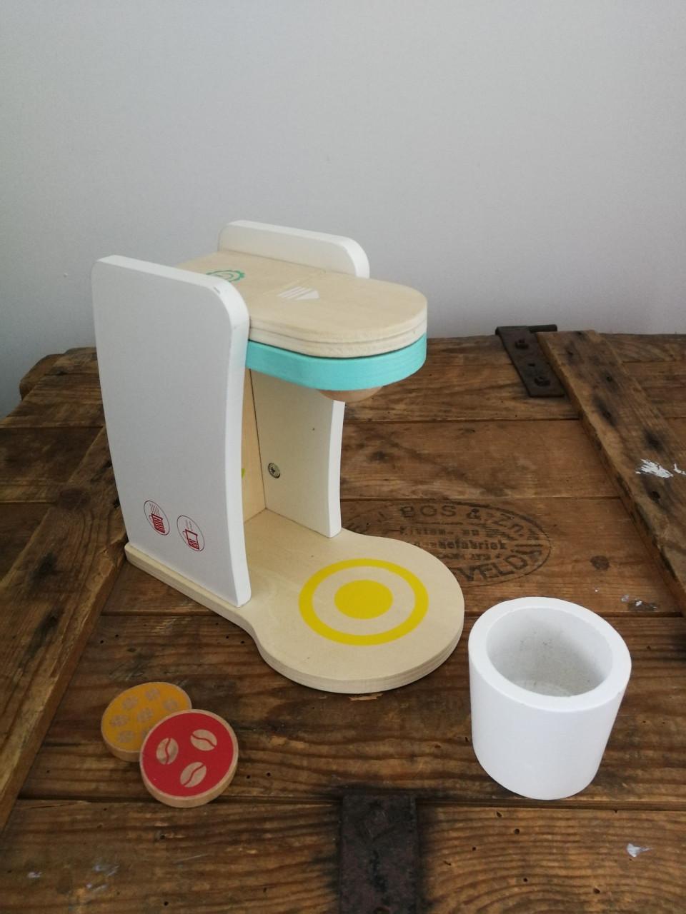 Houten Senseo koffieapparaatje